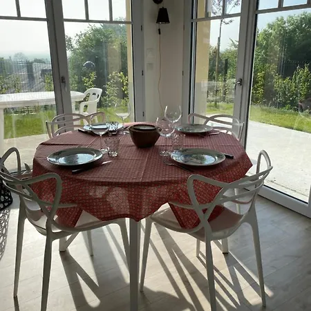 L'olivier En Baie, T3 De Standing Avec Jardin, Vue Baie, Parking Prive Сен-Валери-сюр-Сомм