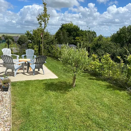 L'olivier En Baie, T3 De Standing Avec Jardin, Vue Baie, Parking Prive Сен-Валери-сюр-Сомм